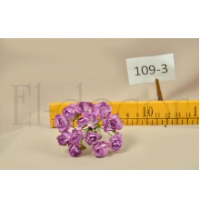 Мини-букет цветы уп.12шт 109-3